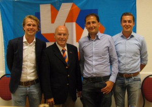 Reinder Jan Koelewijn, Hans van Zetten, Yuri Visser & Anne Dragt